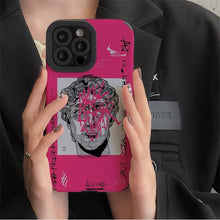 Load image into Gallery viewer, INS Graffiti Great Art Aesthetic David Phone Case For iPhone Soft Silicone Cover