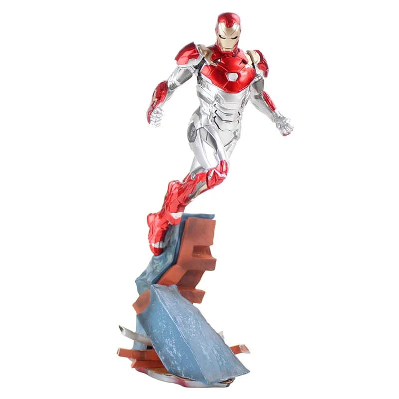 Avengers Iron Man Spider Man Thanos Deadpool Danvers PVC Statue