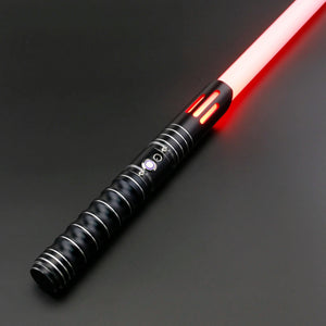 TXQSABER Lightsaber Neo Pixel RGB Smooth Swing Metal Hilt for Heavy Dueling 12 Color Force FOC Blaster Laser Sword Jedi Toys