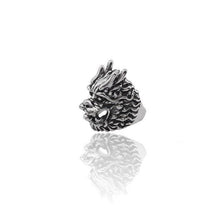 Load image into Gallery viewer, Gothic Punk Stainless Steel Ring Retro Rabbit Snake Tiger Wolf Rings Skeleton Devil Evil Eye Ring