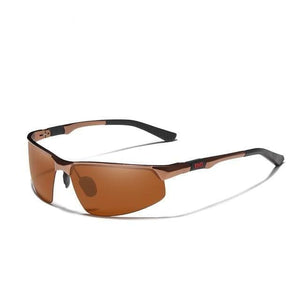 KINGSEVEN Driving Series Polarized Men Aluminum Sunglasses Blue Mirror Lens Sun Glasses | TheKedStore