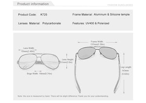 KINGSEVEN Vintage Aluminum Polarized Sunglasses | TheKedstore