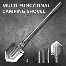 Load image into Gallery viewer, Outdoor Multi-purpose Shovel Garden Tools Folding Military Shovel Camping Defense Security Tools