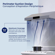 Load image into Gallery viewer, Hauslane Range Hood 30" Under Cabinet, 950 CFM Kitchen Range Hood | Steam Auto Clean Vent Hood, 6 Speed