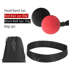 Load image into Gallery viewer, Boxing Reflex Ball with Headband