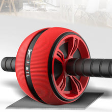 Load image into Gallery viewer, New 2 in 1 Ab Roller&amp;Jump Rope No Noise Abdominal Wheel Ab Roller with Mat For Arm Waist Leg Exercise Gym Fitness Equipment