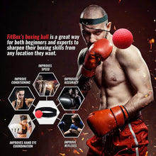 Load image into Gallery viewer, Boxing Reflex Ball with Headband