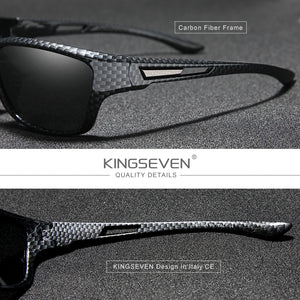 KINGSEVEN Ultralight Frame Polarized Sunglasses Sports Style Travel UV Goggles