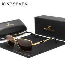 Load image into Gallery viewer, KINGSEVEN Brand Classic Square Polarized Sunglasses Men&#39;s Driving Male Sun Glasses Eyewear UV400 Blocking Protection Oculos