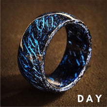 Load image into Gallery viewer, New Fashion Colorful Luminous Resin Ring Women Men Fluorescent Glowing Rings Jewelry Glowing In The Dark Ring Band Halloween
