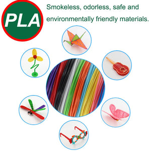3D printing pen set with power adapter PLA filament