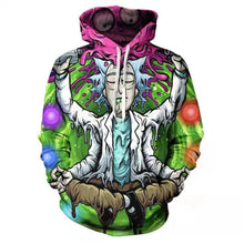 Load image into Gallery viewer, 2024 New Fashion Casual Harajuku New Design Rick &amp; Morty Men&#39;s Hoodie