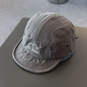 Soft Top Short Brim Baseball Cap For Women Men Quick Dry Breathable Adjustable Peaked Caps JK Sport Outdoor Hip Hop Sun Hat