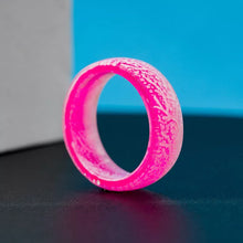 Load image into Gallery viewer, New Fashion Colorful Luminous Resin Ring Women Men Fluorescent Glowing Rings Jewelry Glowing In The Dark Ring Band Halloween