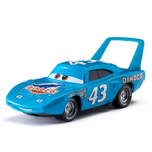 Cars Disney Pixar Cars Lightning McQueen 1:55 Alloy Metal Model Car Toy Mater Sheriff Metal Toys Vehicles Boy Children Gifts