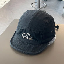 Load image into Gallery viewer, Soft Top Short Brim Baseball Cap For Women Men Quick Dry Breathable Adjustable Peaked Caps JK Sport Outdoor Hip Hop Sun Hat