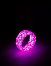 Load image into Gallery viewer, New Fashion Colorful Luminous Resin Ring Women Men Fluorescent Glowing Rings Jewelry Glowing In The Dark Ring Band Halloween