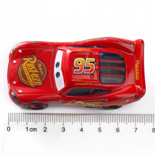 Load image into Gallery viewer, Cars Disney Pixar Cars Lightning McQueen 1:55 Alloy Metal Model Car Toy Mater Sheriff Metal Toys Vehicles Boy Children Gifts