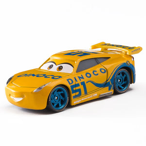 Cars Disney Pixar Cars Lightning McQueen 1:55 Alloy Metal Model Car Toy Mater Sheriff Metal Toys Vehicles Boy Children Gifts