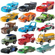 Load image into Gallery viewer, Cars Disney Pixar Cars Lightning McQueen 1:55 Alloy Metal Model Car Toy Mater Sheriff Metal Toys Vehicles Boy Children Gifts