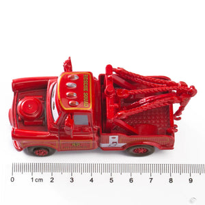 Cars Disney Pixar Cars Lightning McQueen 1:55 Alloy Metal Model Car Toy Mater Sheriff Metal Toys Vehicles Boy Children Gifts