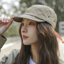 Load image into Gallery viewer, Soft Top Short Brim Baseball Cap For Women Men Quick Dry Breathable Adjustable Peaked Caps JK Sport Outdoor Hip Hop Sun Hat