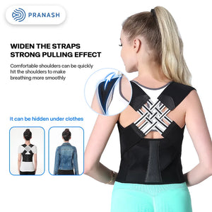 Adjustable Back Posture Corrector Belt Women Men Prevent Slouching Relieve Pain Posture Corrector
