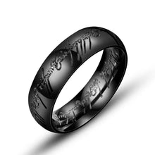 Load image into Gallery viewer, Stainless Steel 3D Carved Wedding Ring Lovers Women Men