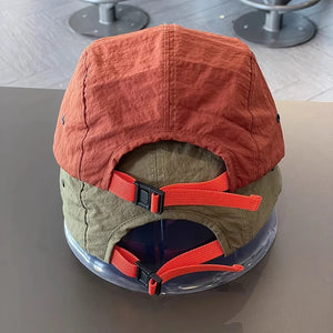 Soft Top Short Brim Baseball Cap For Women Men Quick Dry Breathable Adjustable Peaked Caps JK Sport Outdoor Hip Hop Sun Hat