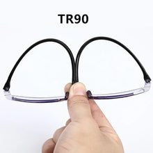 Load image into Gallery viewer, New Diamond-cut Bifocal Progressive Reading Glasses Men Blue Light Blocking Multifocal Eyewear Ultralight Rimless Eyeglasses