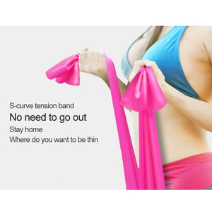 Yoga Elastic Band Pilates Hip Circle Expander Band Strength Training Resistance Belt