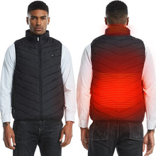 Load image into Gallery viewer, Heated Vest Jacket Thermal Vest Body Warmer 21/9 Areas