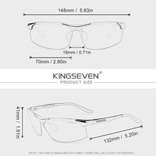 Load image into Gallery viewer, KINGSEVEN Cycle Sunglasses Polarized UV400 Riding Glasses For Men Cycling Outdoor Sports Eyewear Photochromic Bike Goggles