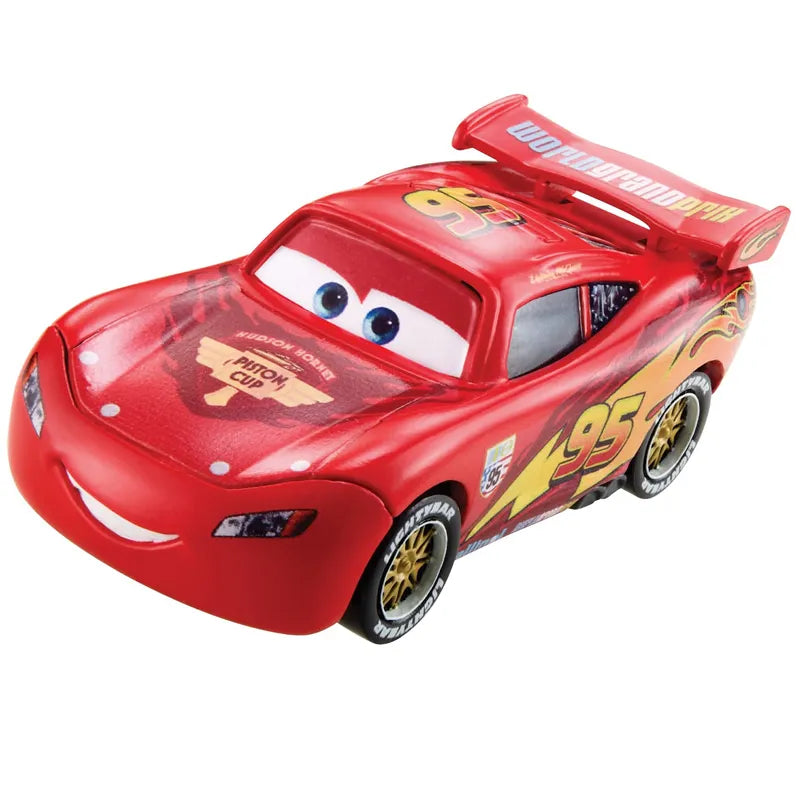 Cars Disney Pixar Cars Lightning McQueen 1:55 Alloy Metal Model Car Toy Mater Sheriff Metal Toys Vehicles Boy Children Gifts