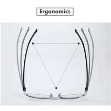 Load image into Gallery viewer, New Diamond-cut Bifocal Progressive Reading Glasses Men Blue Light Blocking Multifocal Eyewear Ultralight Rimless Eyeglasses