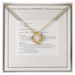 Love Knot Necklace (Yellow & White Gold Variants)