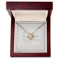 Love Knot Necklace (Yellow & White Gold Variants)
