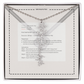 Flower Name Necklace