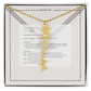 Flower Name Necklace