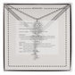 Flower Name Necklace