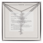 Flower Name Necklace