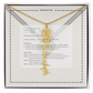 Flower Name Necklace