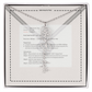 Flower Name Necklace