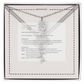Flower Name Necklace