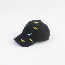 Load image into Gallery viewer, Kids Baseball Cap Dinosaur Embroidery Children Girls Boys Sun Hat