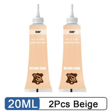 Load image into Gallery viewer, KedStore 2Pcs Beige Leather Repair Gel Repairs Burns Holes Gouges of Leather Surface. Sofa Car Seat