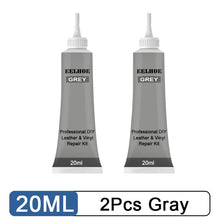 Load image into Gallery viewer, KedStore 2Pcs Gray Leather Repair Gel Repairs Burns Holes Gouges of Leather Surface. Sofa Car Seat