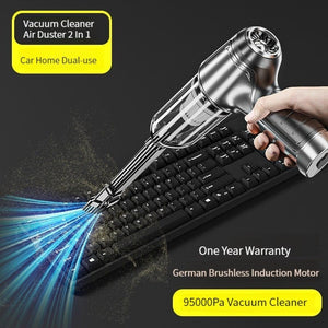 KedStore 95000Pa 3in1 Car Wireless Vacuum Cleaner 120W Blowable Cordless Home Appliance Vacuum Home & Car Dual Use Mini VacuumCleaner