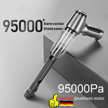 Load image into Gallery viewer, KedStore 95000Pa 3in1 Car Wireless Vacuum Cleaner 120W Blowable Cordless Home Appliance Vacuum Home &amp; Car Dual Use Mini VacuumCleaner