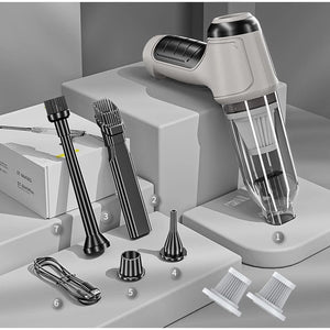 KedStore Basic 2 hapa Car Cordless Vacuum Cleaner Portable Handheld Blowable Vacuum Home & Dual Use Mini VacuumCleaner